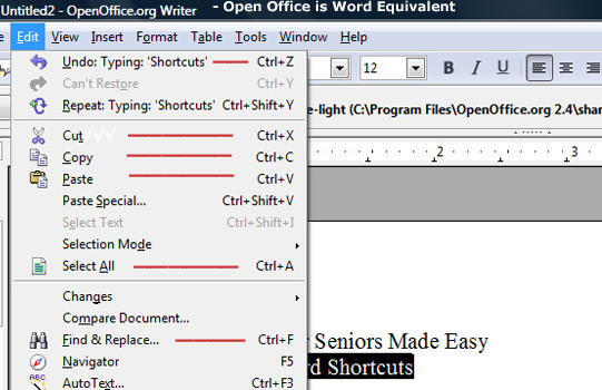 keyboard shortcut for paste with replace