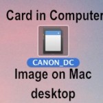photo card on Mac Desktop